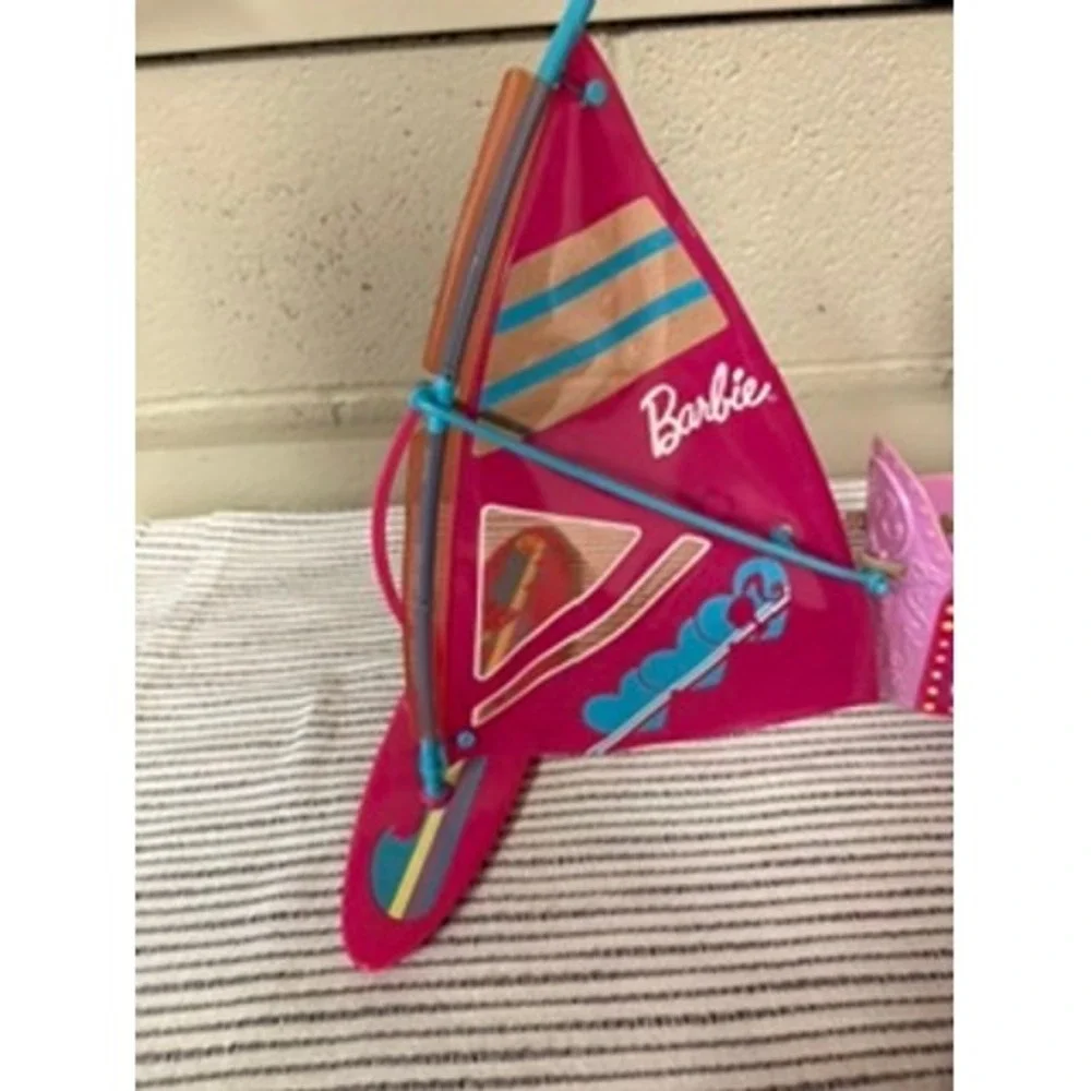 Barbie Doll Lot Merry-Go-Round Sailboat Bathtub 3 Dolls and Shoes Accessories